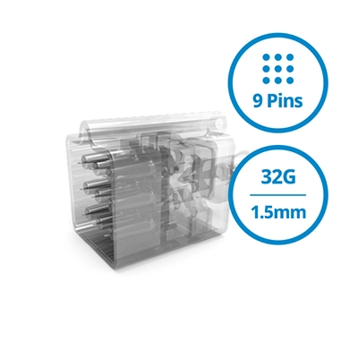 Crystal Multi Needle 9 Pins 1.5