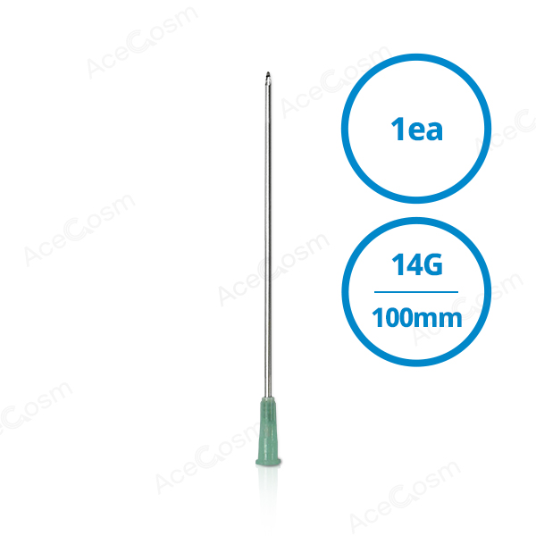 BIENCANNULA 14G 100MM